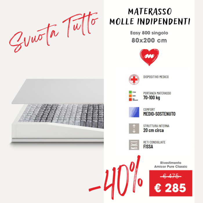Materasso Easy 800